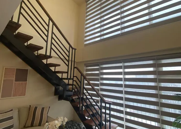 Aparthotel Edsa Heights Unit 3416 Cozy 1 Bedroom Loft Penthhouse Unit With 2 Full Beds Ama Tower